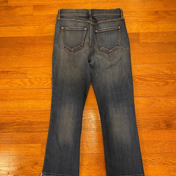 J brand Raw Hem Jeans 27x25 - Picture 2 of 5